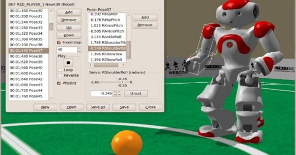 webots modular robot biorob